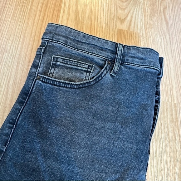 Topshop Jamie Skinny Jean High Rise Distressed Ripped Knees Dirty Gray - Picture 4 of 9